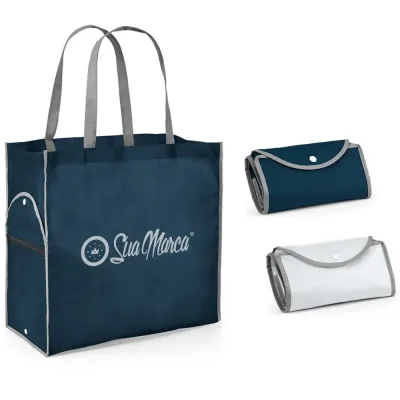 Sacolas Dobráveis Personalizadas Com A Marca De Sua Empresa