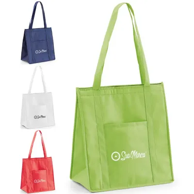 Sacola Térmica Personalizada Com A Marca De Sua Empresa E Evento