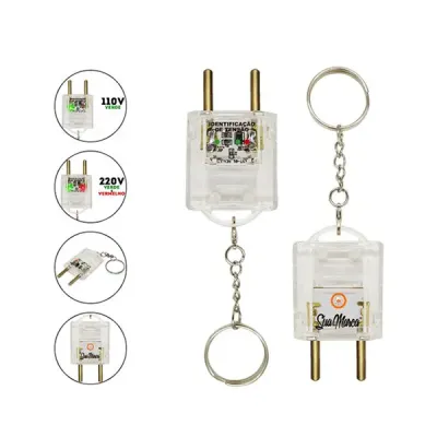 Chaveiro Personalizado Teste Identificador de Tensão