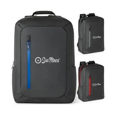 Mochila Para Notebook confeccionada Em 600D Com Revestimento Resistente À Água