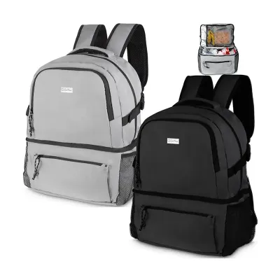 Mochila Com Bolso Térmico E Capacidade De 32 Litros (duas cores)