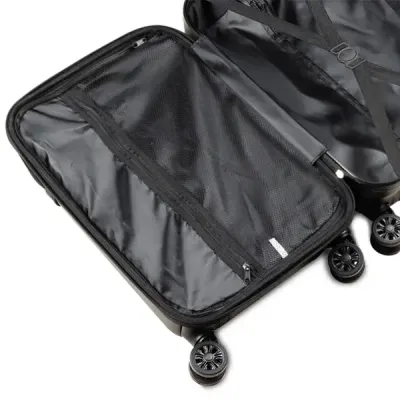 Mala De Bordo Personalizada Em Plástico ABS E Tecido Com Fecho Por Cadeado