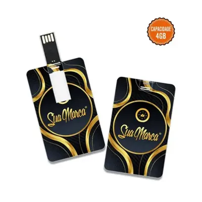 Pen Card Personalizado De Plástico Com Memória Oculta E Capacidade De 4GB