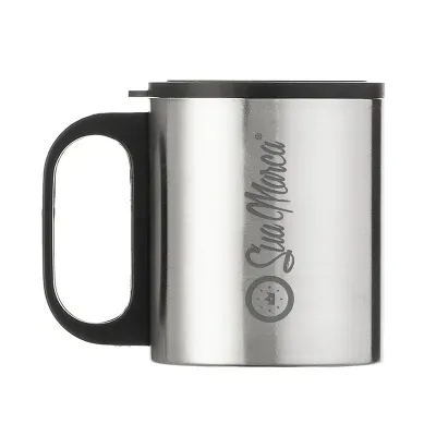 Caneca Personalizada de Aço Inox 180ml XV7392