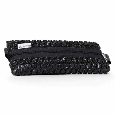 Estojo para kit em plástico bolha preto
