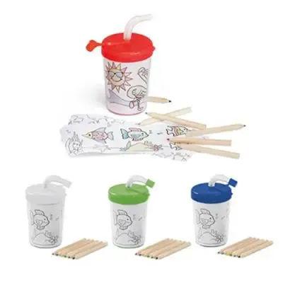 Copo para Viagem com tampa colorida