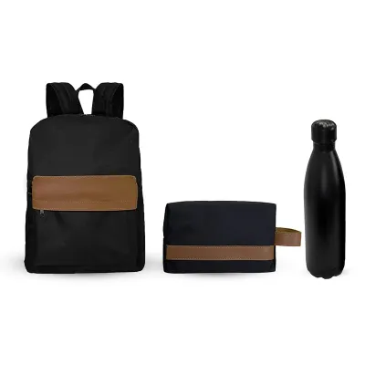 Mochila, Necessaire e Garrafa