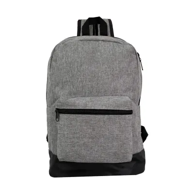  Mochila Salvador Mescla com Detalhe Preto 