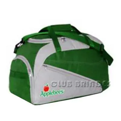 Bolsa de Viagem com bolsos laterais e frontal, alça de mão e alça de ombro regulável, removível e...