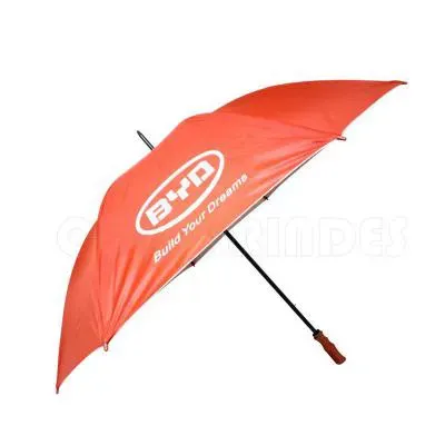 Guarda chuva portaria na cor laranja 