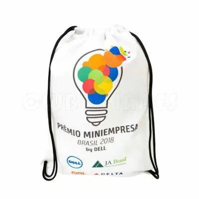 Mochila saco em nylon em diversas cores