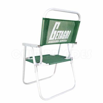 Cadeira Alta na cor verde
