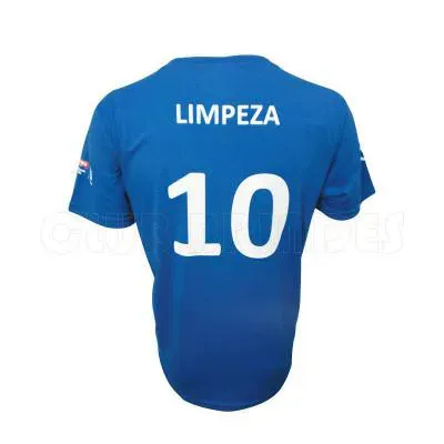 Camiseta gola careca penteada 