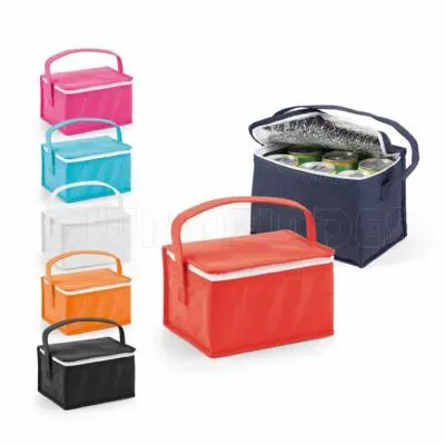 Bolsa térmica. Non-woven: 80 g/m². Capacidade até 3 litros. Disponível em várias cores. Gravação ...