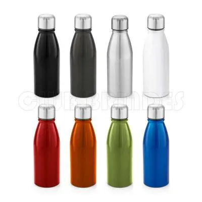 Squeeze de alumínio 500ml disponível em diversas cores