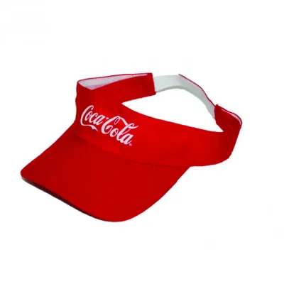 Viseira Microfibra Vermelha