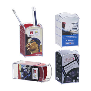 Porta-lápis e caneta