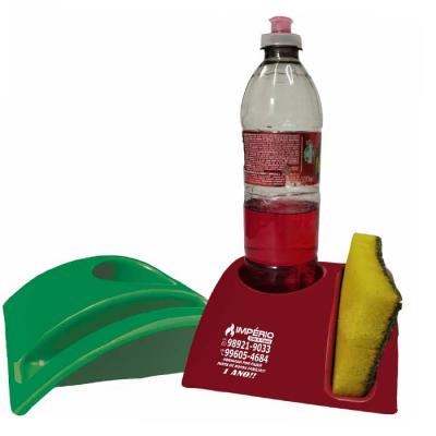 Porta detergente e esponja