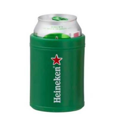 Porta lata em polietileno impressão silkscreen