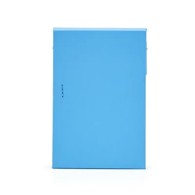 Bloco de anotações ecológico azul