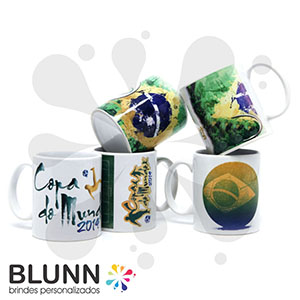 Blunn - Caneca de cerâmica de 300 ml, permitindo a utilização de fotos e a personalização unitária ou em quantidade.