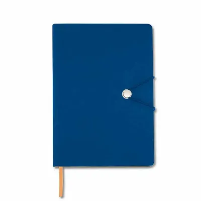 Caderneta Azul com Fecho
