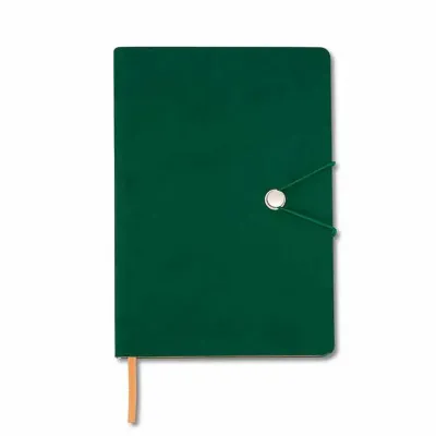 Caderneta Verde com Fecho