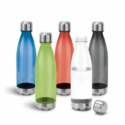 Squeeze. AS e aço inox. Capacidade até 700 ml. Food grade. Caixa branca 94670 vendida opcionalmen...