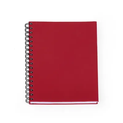 Caderno Emborrachado Vermelho
