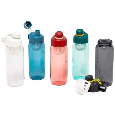 Garrafa Plástica 800ml: várias cores