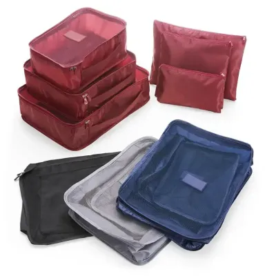 Kit Necessaires 6 Peças: opções de cores