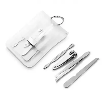 Kit manicure personalizado com 4 peças em bolsa de PVC