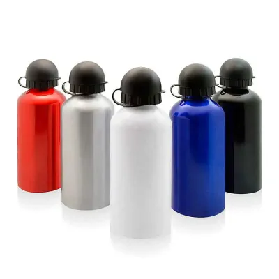 Squeeze metálico 500ml em cores variadas