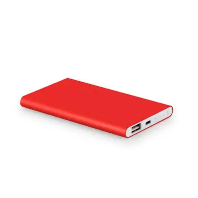 Bateria portátil slim vermelho 