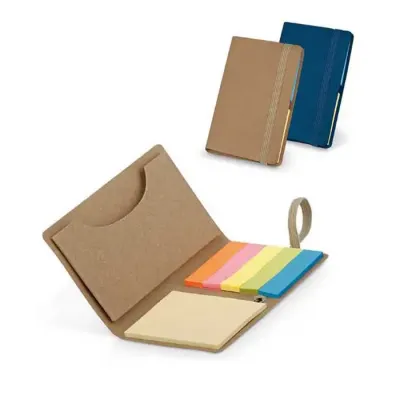 Caderno Cartão com 6 blocos sticky notes 22 folhas cada