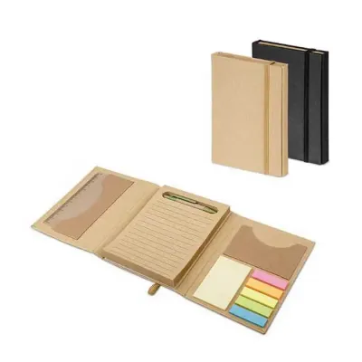 Bloco para anotações em Kit para escritório 4 em 1