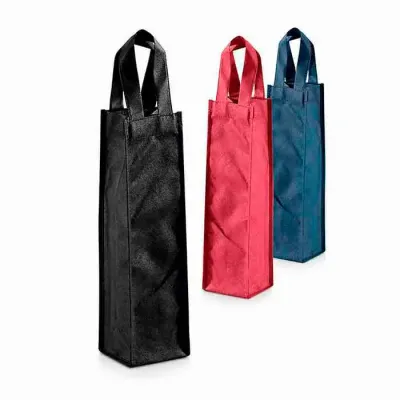 Sacola para uma garrafa com opção de cores
