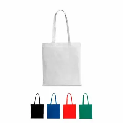 Sacola 100% algodão com alças de 75 cm