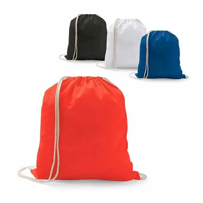 Sacola tipo mochila com opção de cores