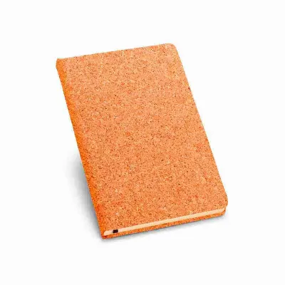 Caderno capa dura em cortiça personalizado