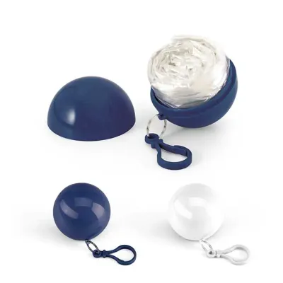 Capa de chuva azul