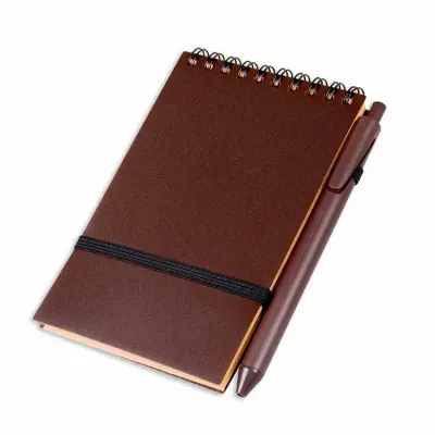 Bloco de Anotações Ecológico com Caneta