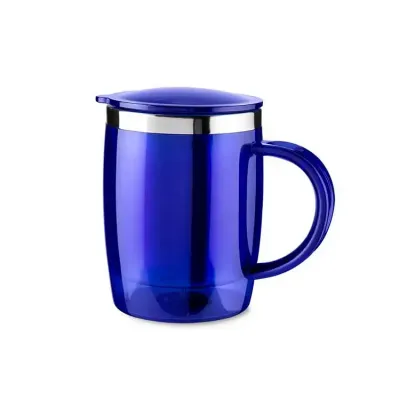 Caneca Plástica 400ml Azul