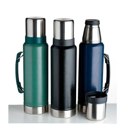 Garrafa Térmica 1,4L - 3 cores