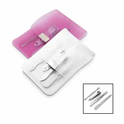 Kit de manicure. Incluso 4 peças