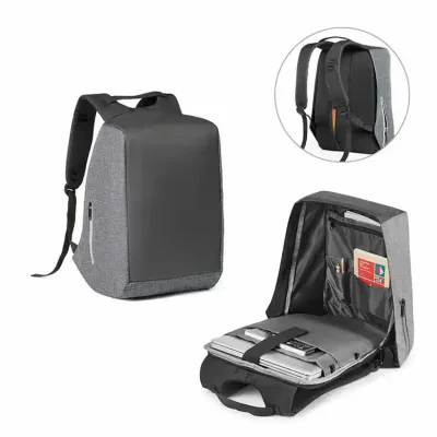 Mochila para notebook com sistema anti-roubo