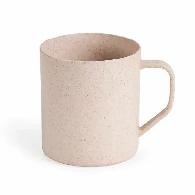 Descrição: Caneca fibra de arroz com capacidade de 400m