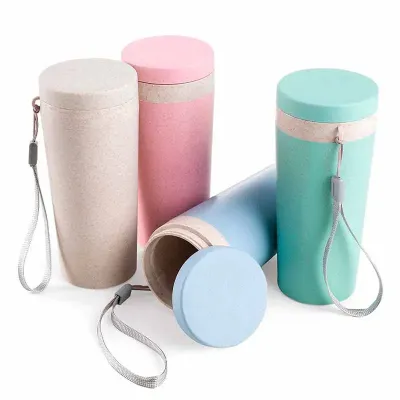 Copo Térmico Fibra de Bambu de 350ml