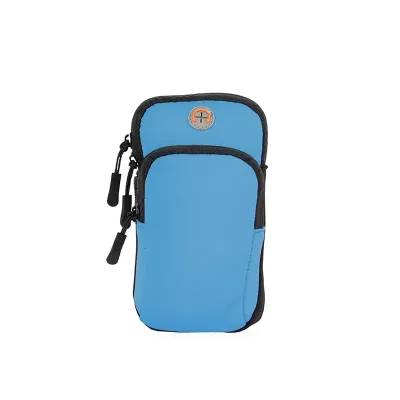 Braçadeira esportiva em neoprene impermeável.