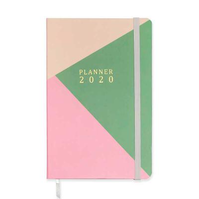 Agenda Planner tipo caderneta rosa